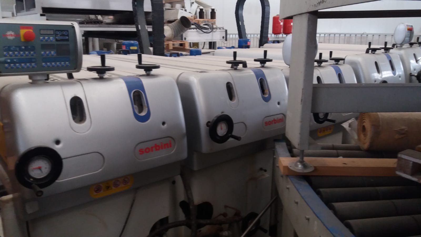 SORBINI smart coater laser roller  2005